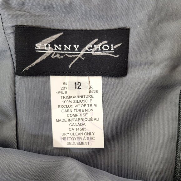 Sunny Choi Gray Mini Dress - Picture 2 of 5